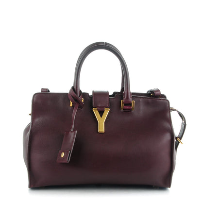 Saint Laurent Calfskin Small Classic Y Cabas Bordeaux 1 of 7