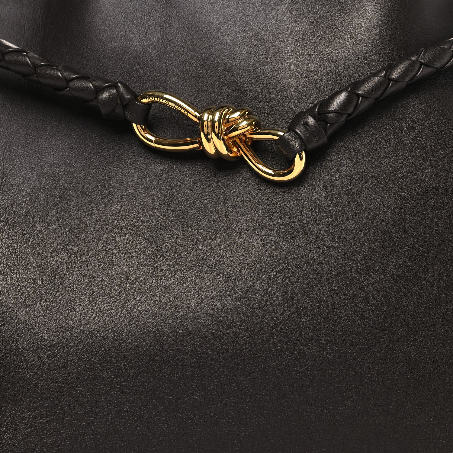 Bottega Veneta Silky Calfskin Medium Andiamo Shoulder Bag Fondant 7 of 9