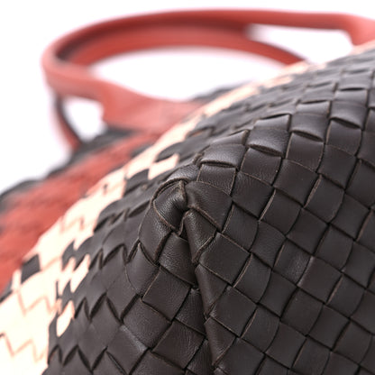Bottega Veneta Nappa Intrecciato Medium Cabat Multicolor 8 of 14