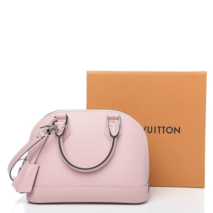 Louis Vuitton Epi Alma BB Rose Ballerine 7 of 7