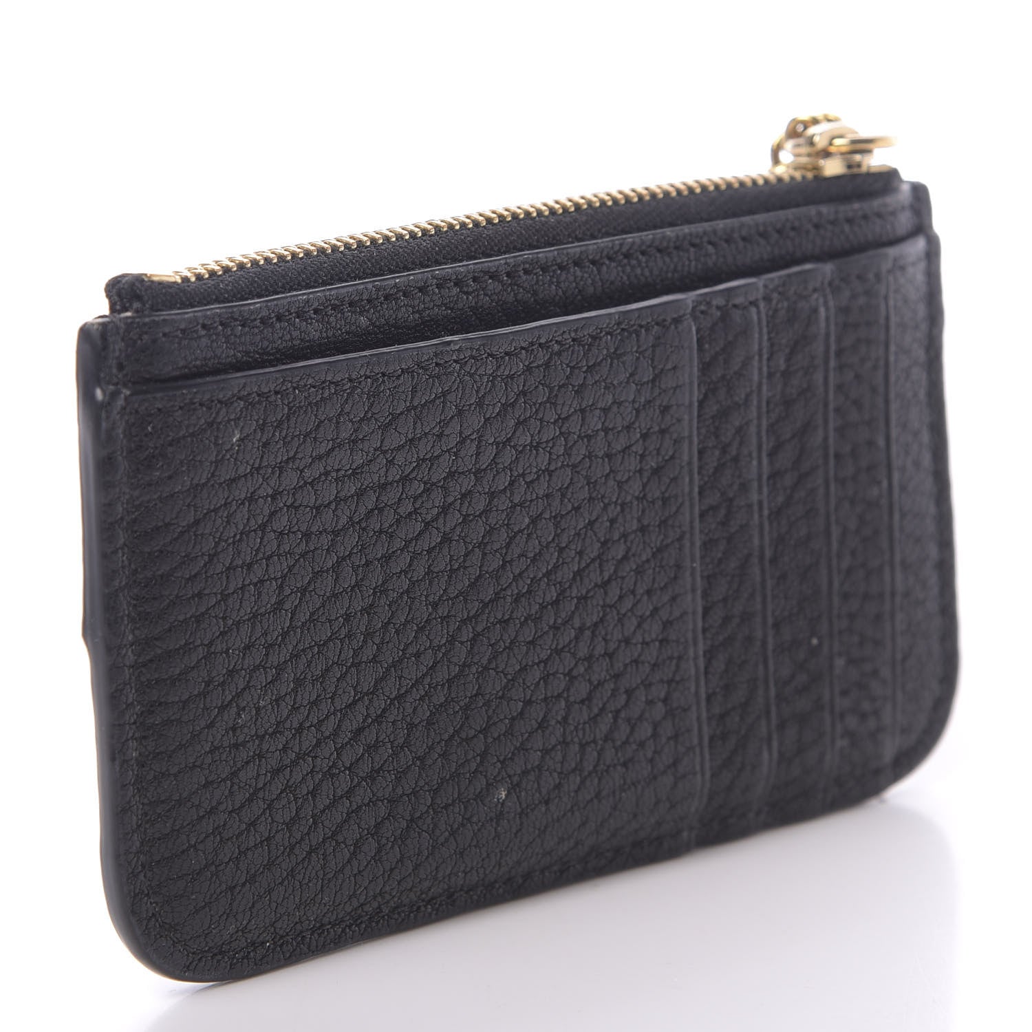 Chloe Grained Calfskin Drew Card Holder Black 3 of 9