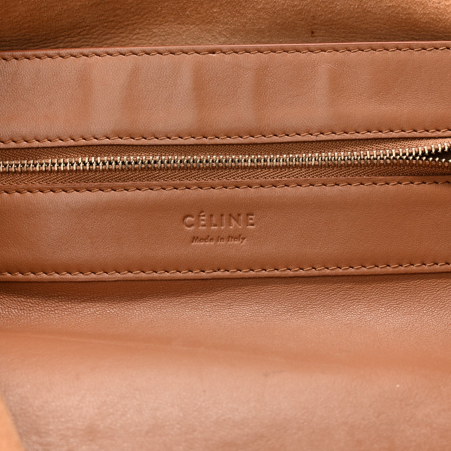 Lambskin Horizontal Bicolor Cabas Camel Black