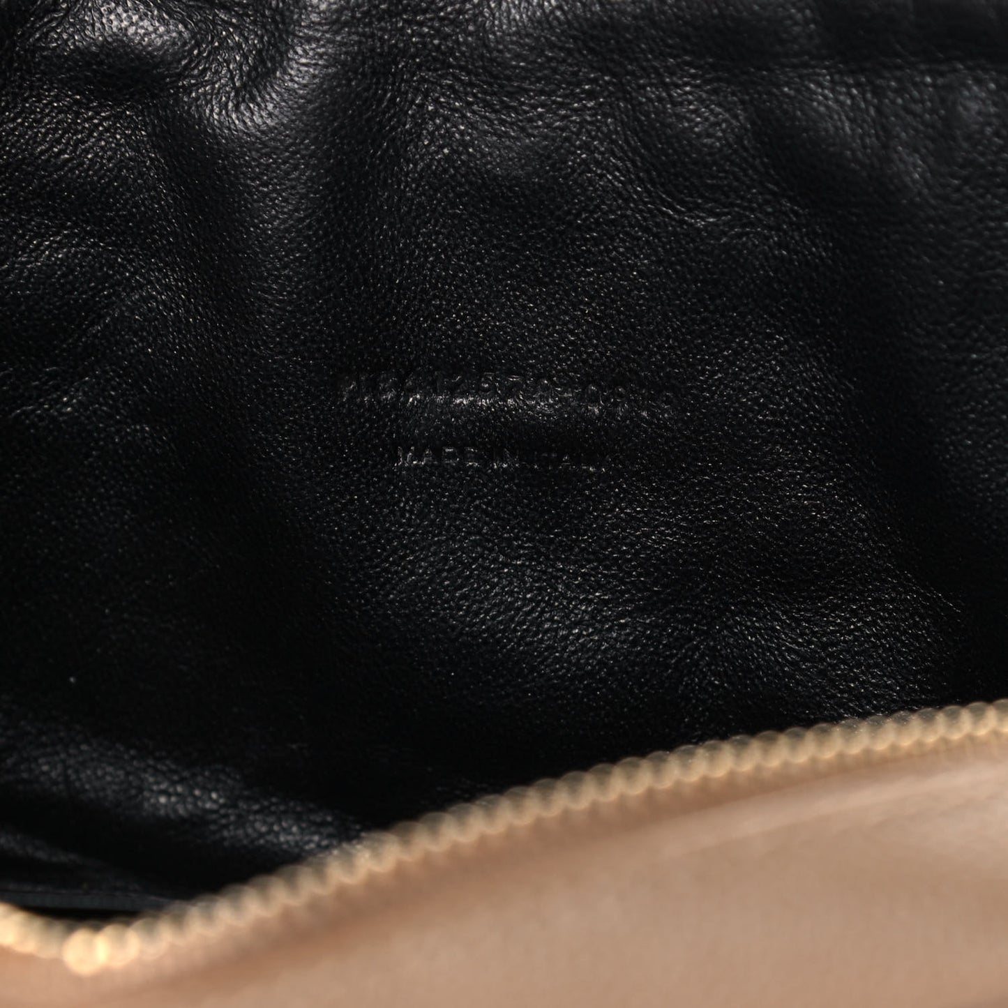 Grain De Poudre Matelasse Monogram Mini Lou Camera Bag Gold Sand