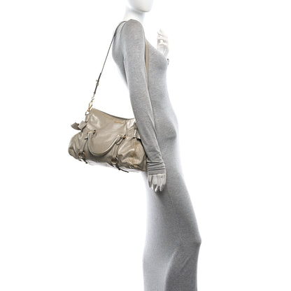 Miu Miu Vitello Lux Medium Bow Bag Pomice 2 of 10