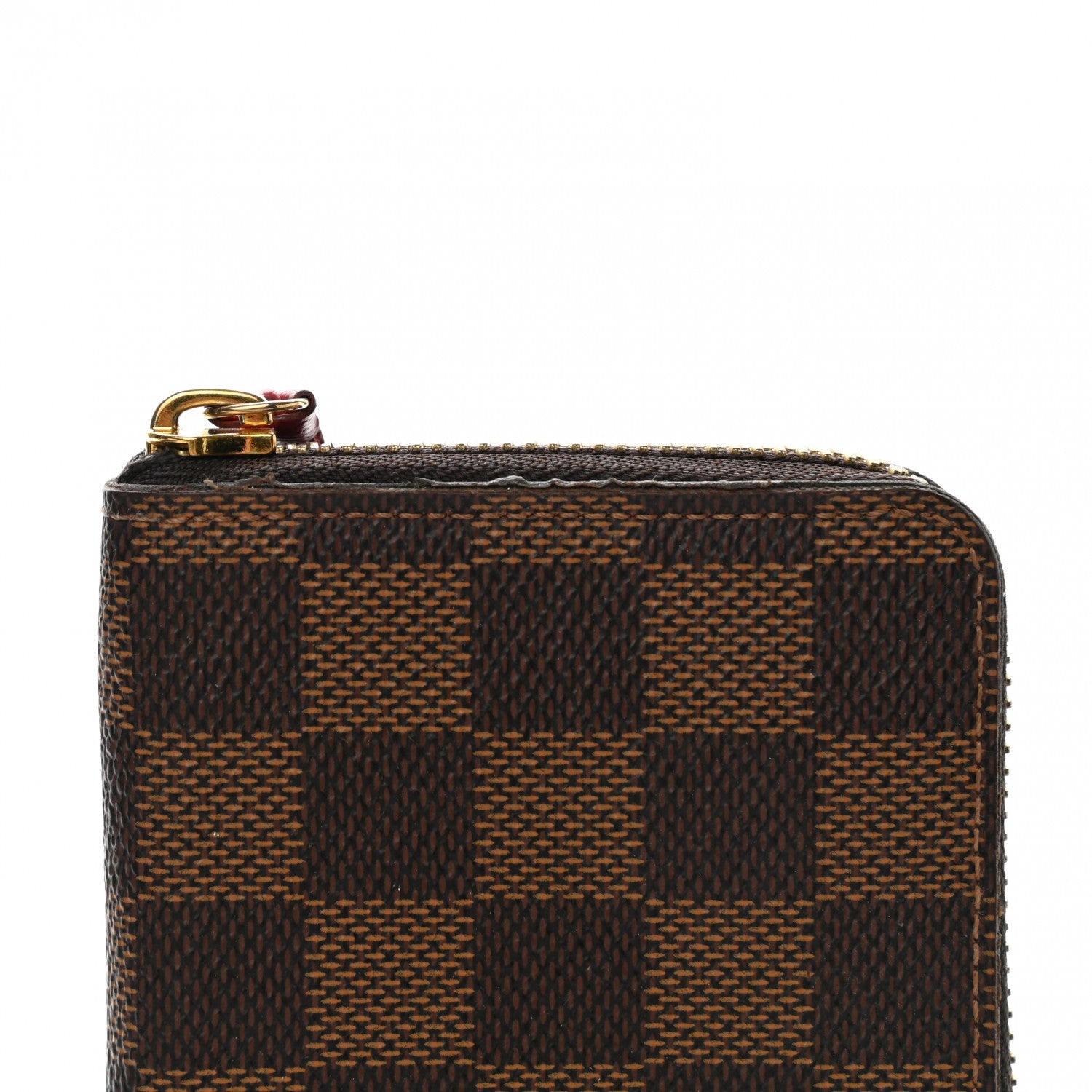 Louis Vuitton Damier Ebene Clemence Wallet Cherry 8 of 8