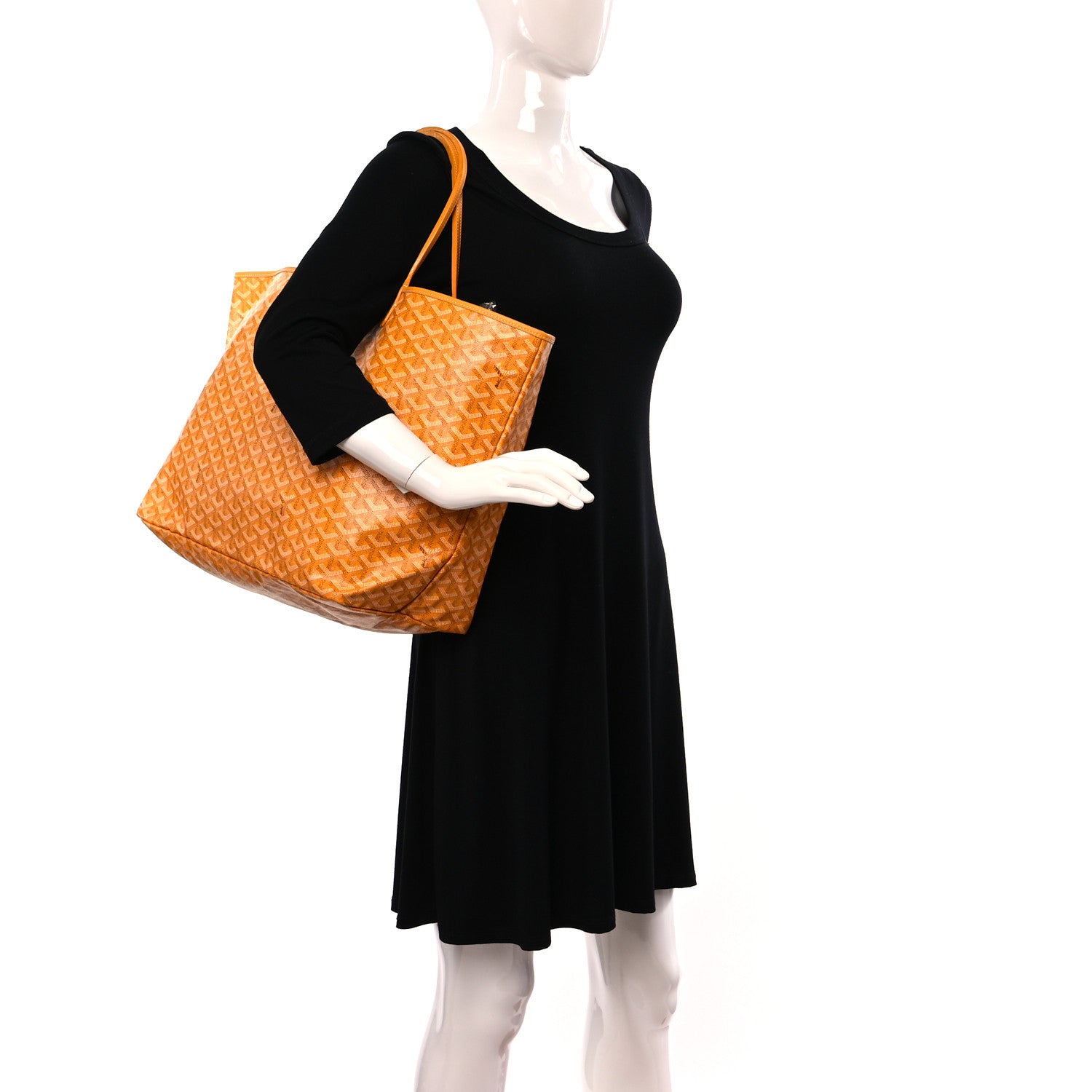 Goyard Goyardine Saint Louis GM Yellow 2 of 17