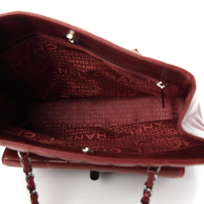 Chanel Lambskin Quilted Chocolate Bar Mademoiselle Shoulder Bag Red 5 of 10