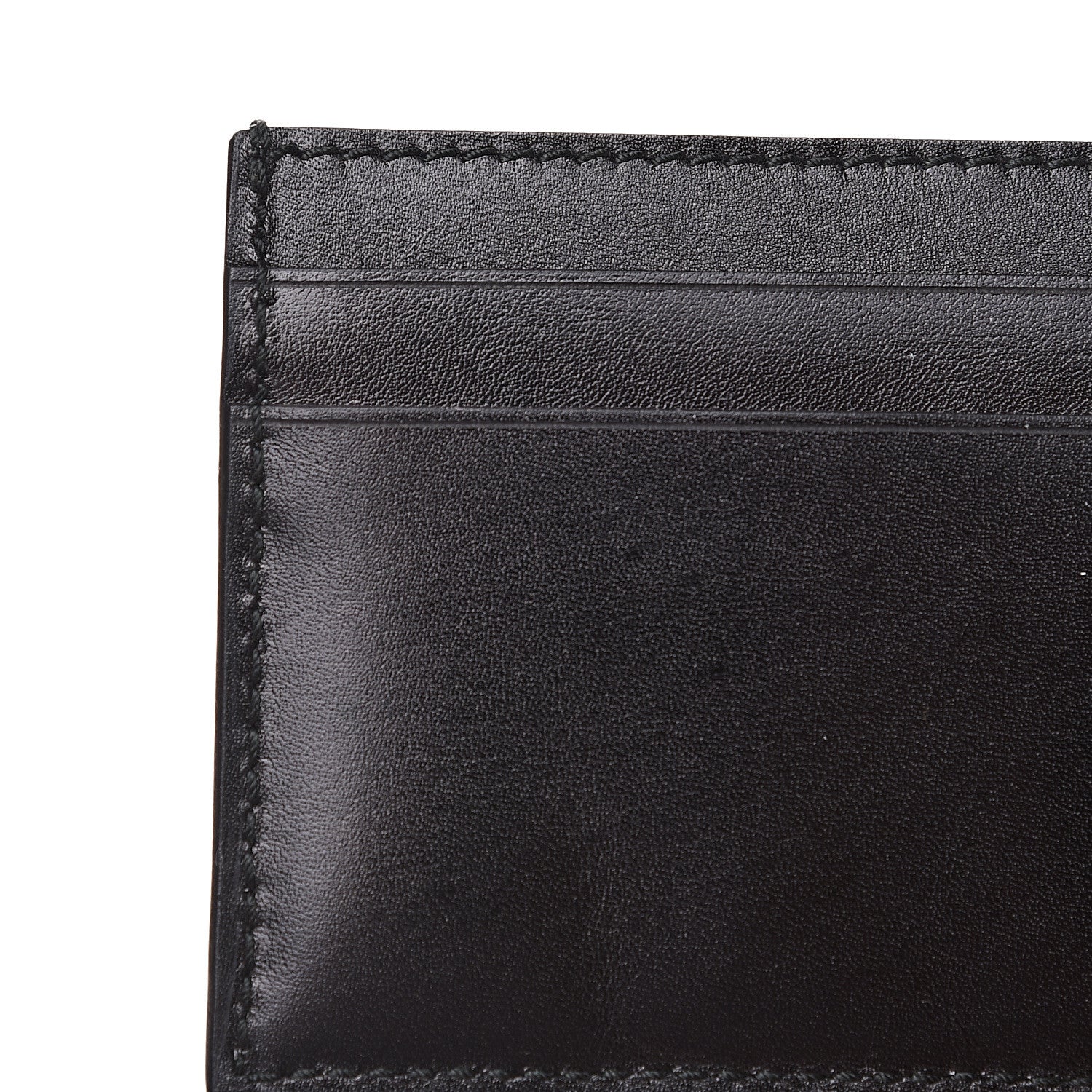 Gucci Calfskin GG Card Holder Black 5 of 6
