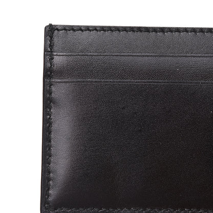 Gucci Calfskin GG Card Holder Black 5 of 6