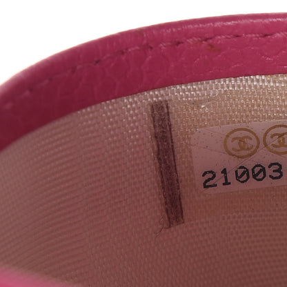 Chanel Caviar Quilted Card Holder Pink 8 of 9