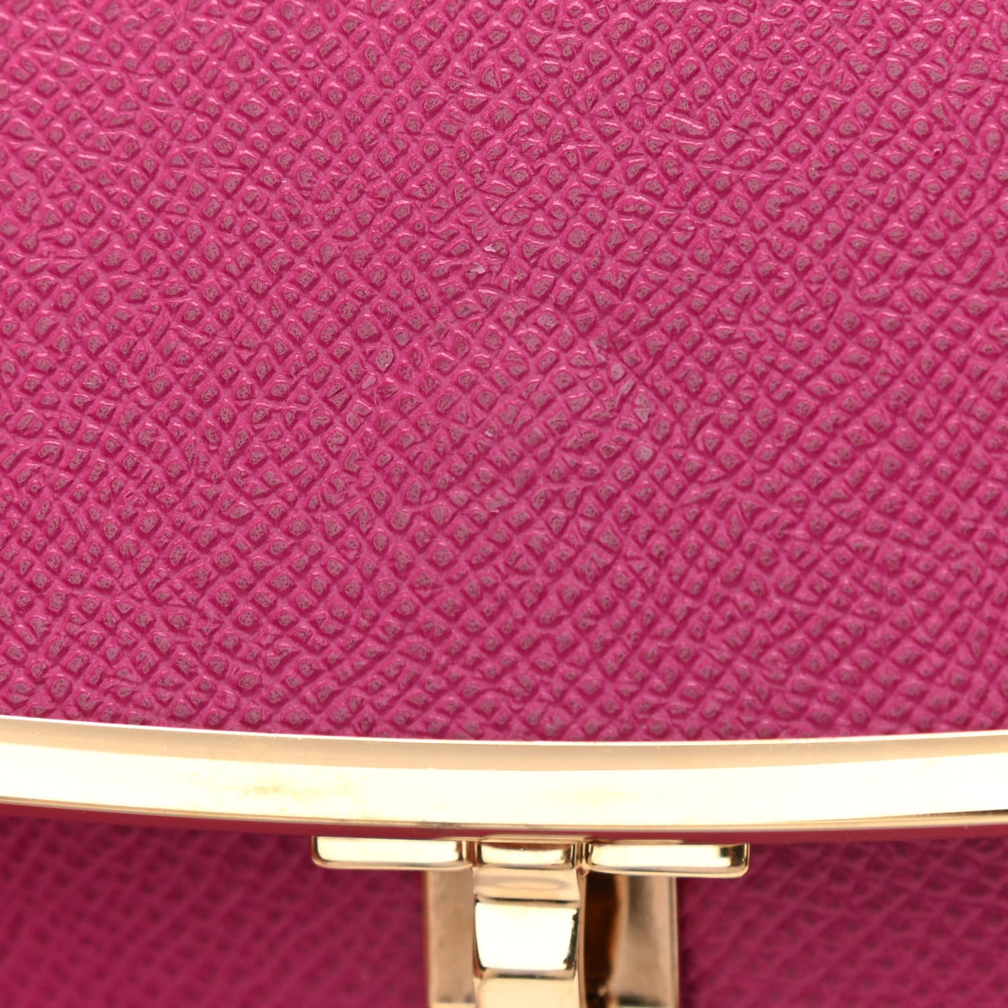 Hammered Calfskin Gancini Mini Bag Pink