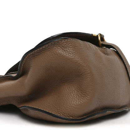 Chloe Calfskin Medium Marcie Satchel Tan 9 of 10