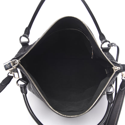 Louis Vuitton Monogram Lambskin Antheia Ixia MM Black 6 of 11