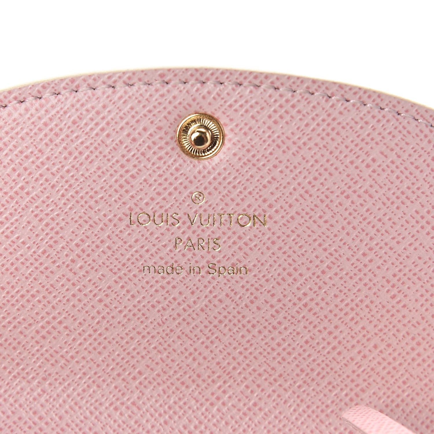 Louis Vuitton Damier Azur Rosalie Coin Purse Rose Ballerine 6 of 6