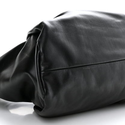 Bottega Veneta Smooth Butter Calfskin Small The Shoulder Pouch Black 8 of 9