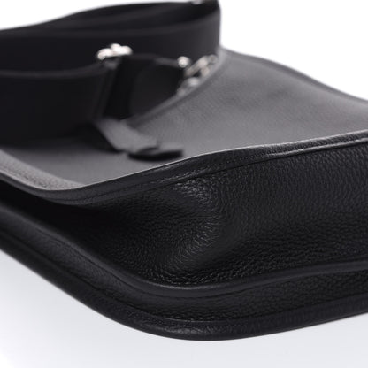 Hermes Taurillon Clemence Evelyne III PM Black 8 of 12