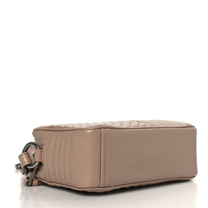 Prada Soft Calfskin Impunture Diagramme Camera Bag Cipria 4 of 8