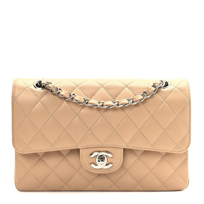 Chanel Caviar Quilted Small Double Flap Beige 1 of 9