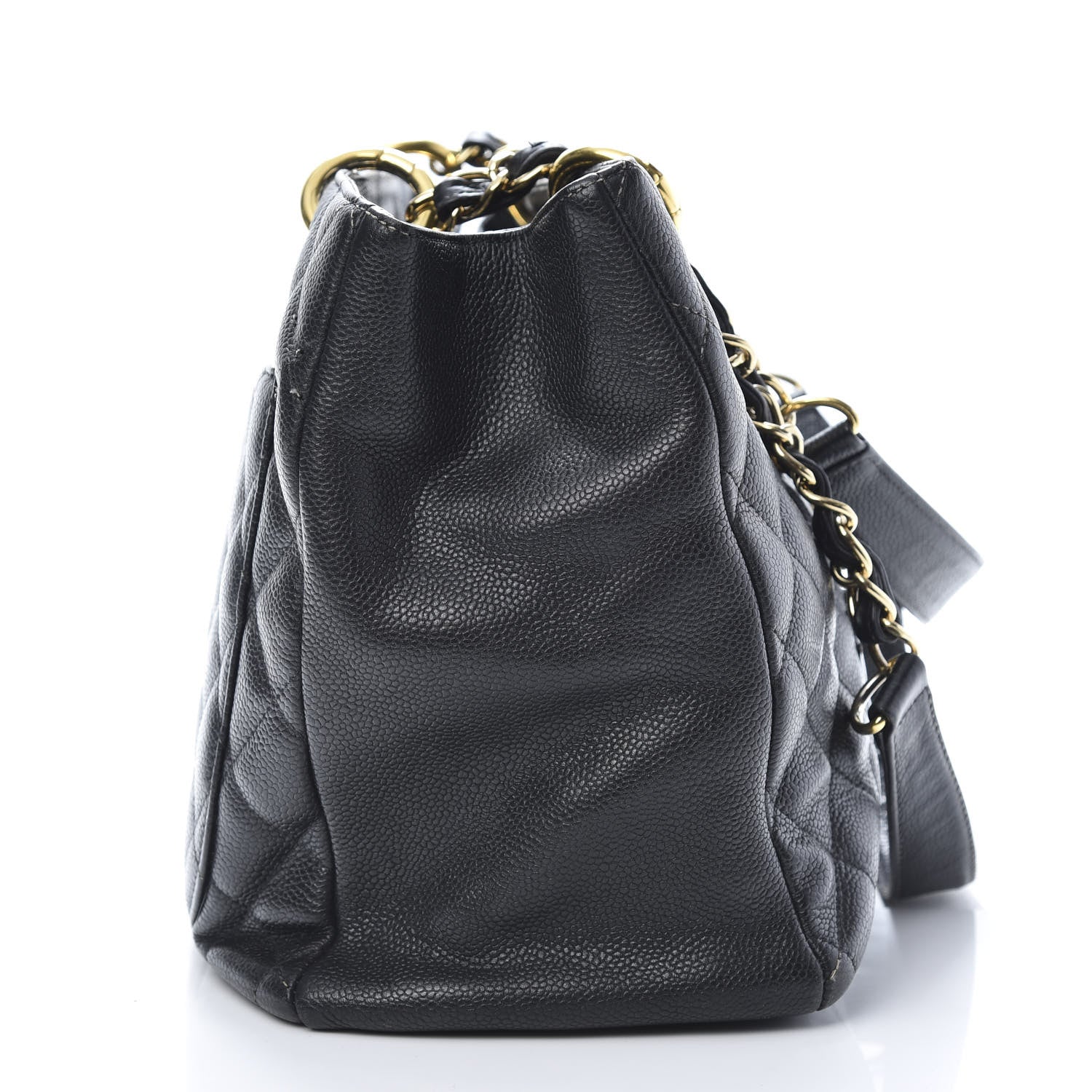 Chanel Caviar Quilted Grand Shopping Tote GST Black 21 of 24