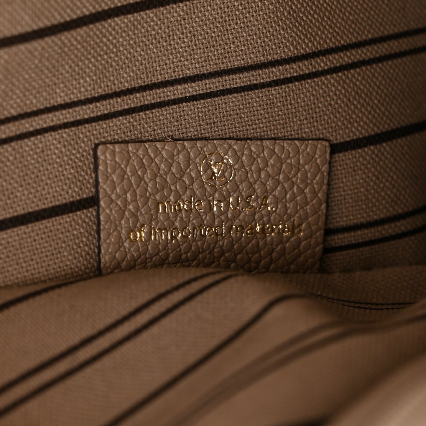 Empreinte Pochette Metis Tourterelle