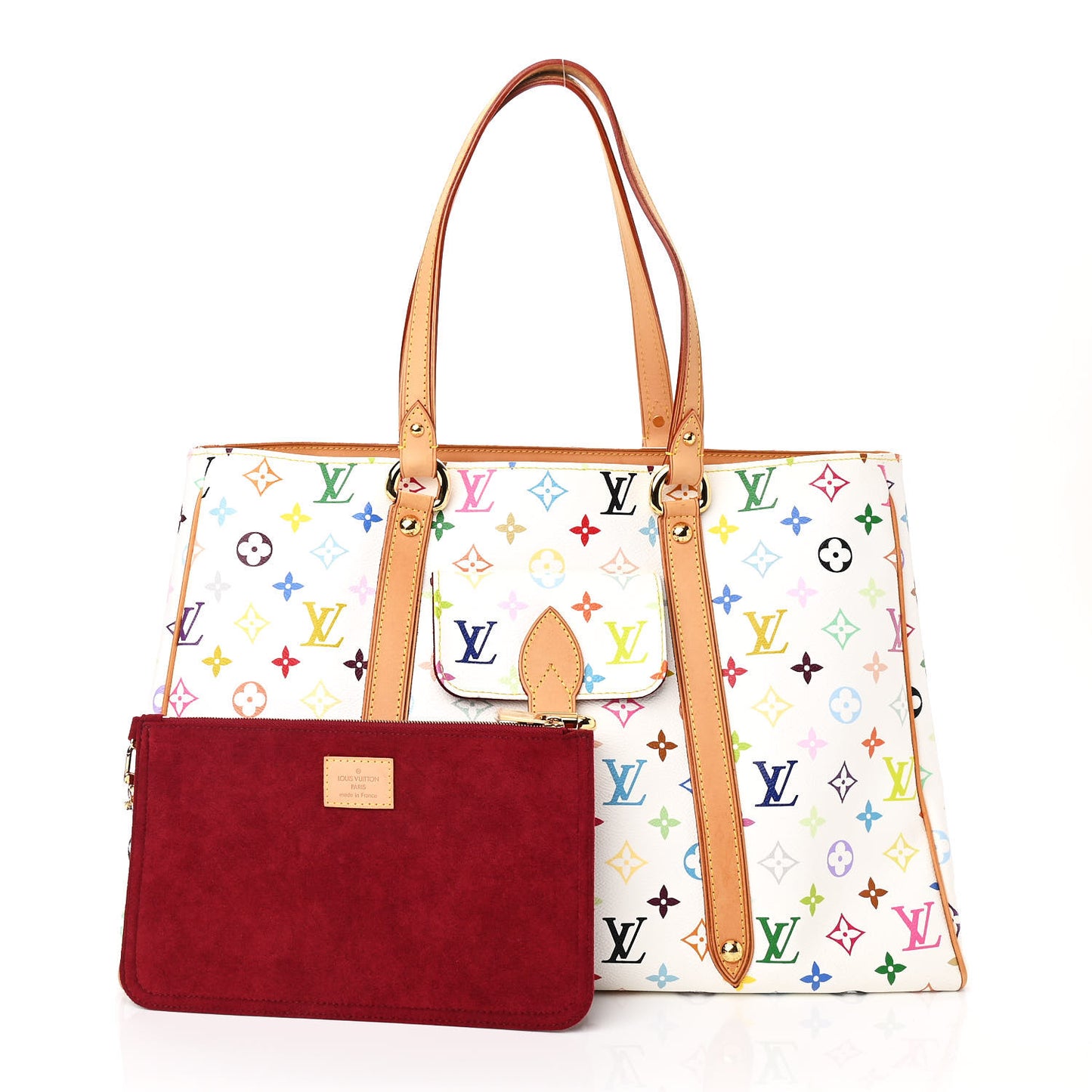 Monogram Multicolor Aurelia GM White