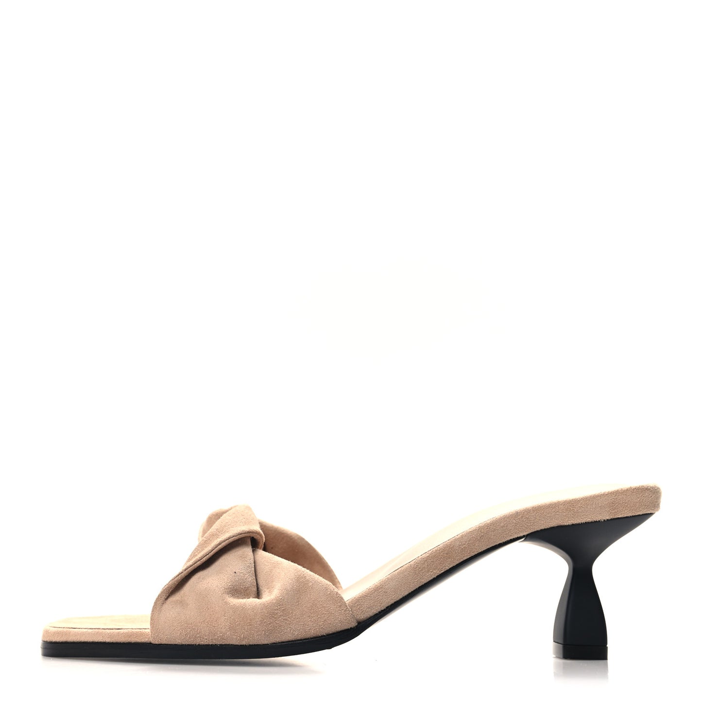 Suede Goatskin Giny 55 Sandals 39 Nude