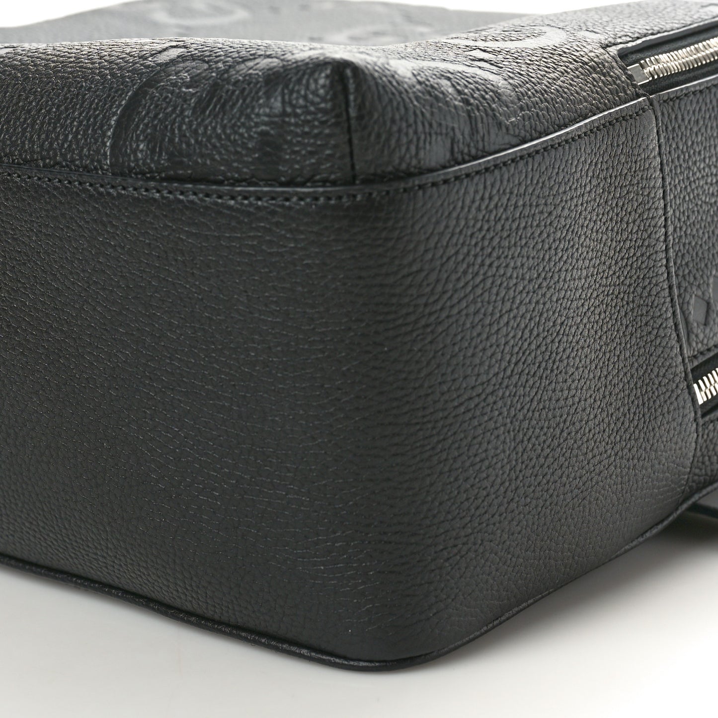 Calfskin Jumbo GG Embossed Large Backpack Black