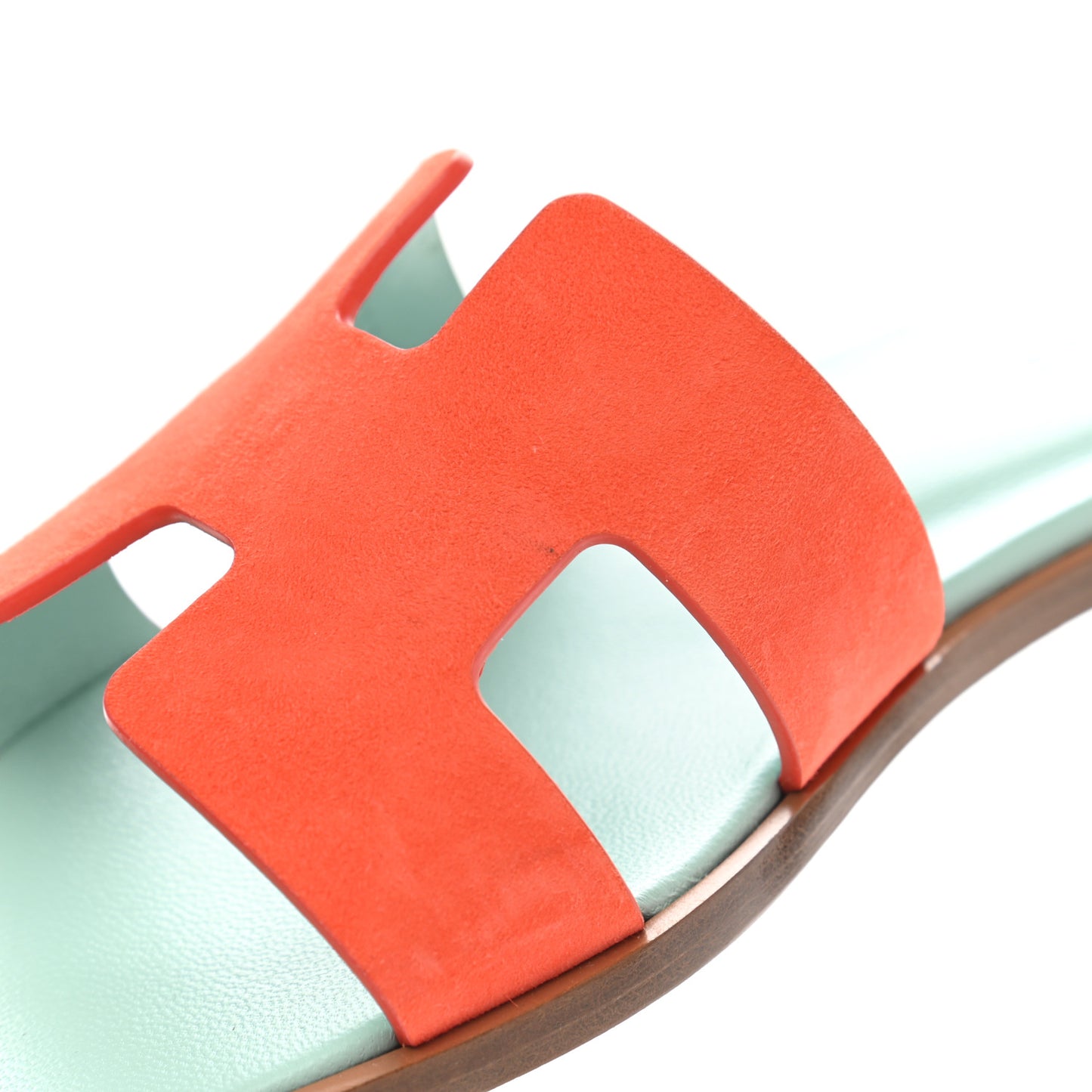Suede Goatskin Oran Sandals 37 Rose Sorbet
