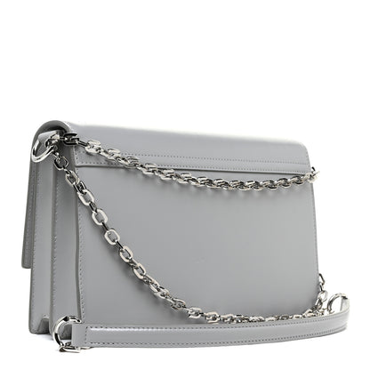 Givenchy Calfskin Medium 4G Chain Shoulder Bag Cloud Grey 3 of 12