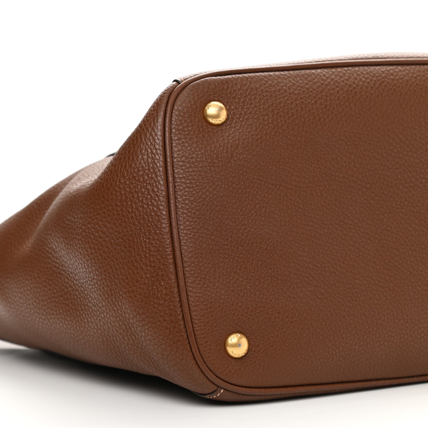 Prada Vitello Daino Tote Palissandro 8 of 12