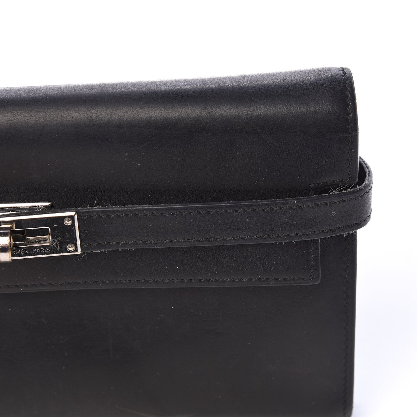 Box Kelly Longue Wallet Black