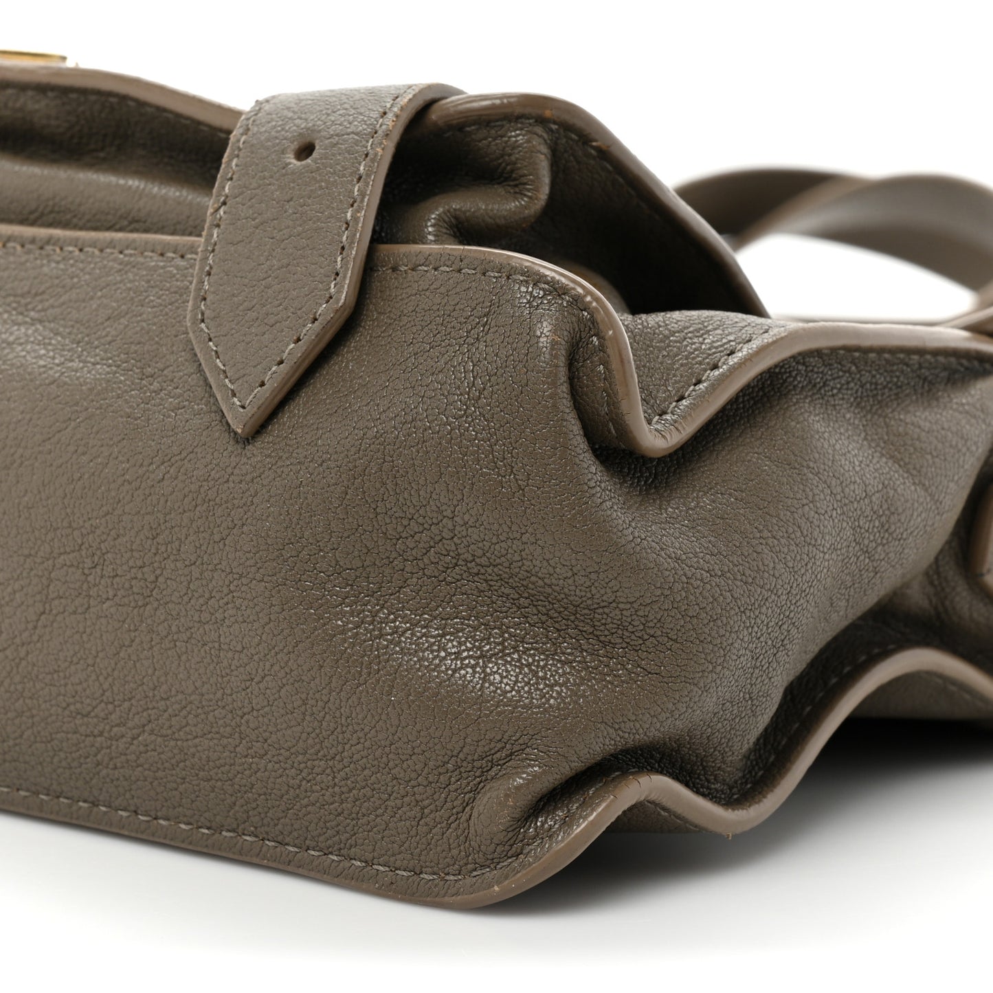 Lambskin Tiny PS1 Satchel Smoke