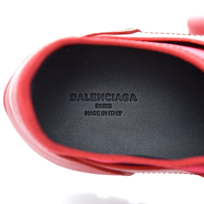 Balenciaga Satin Calfskin Womens Race Runner Sneakers 41 Rouge Groseille 7 of 7
