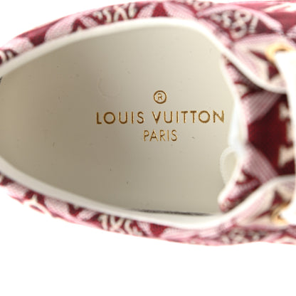 Louis Vuitton Jacquard Since 1854 Stellar Sneakers 37.5 Bordeaux 7 of 7