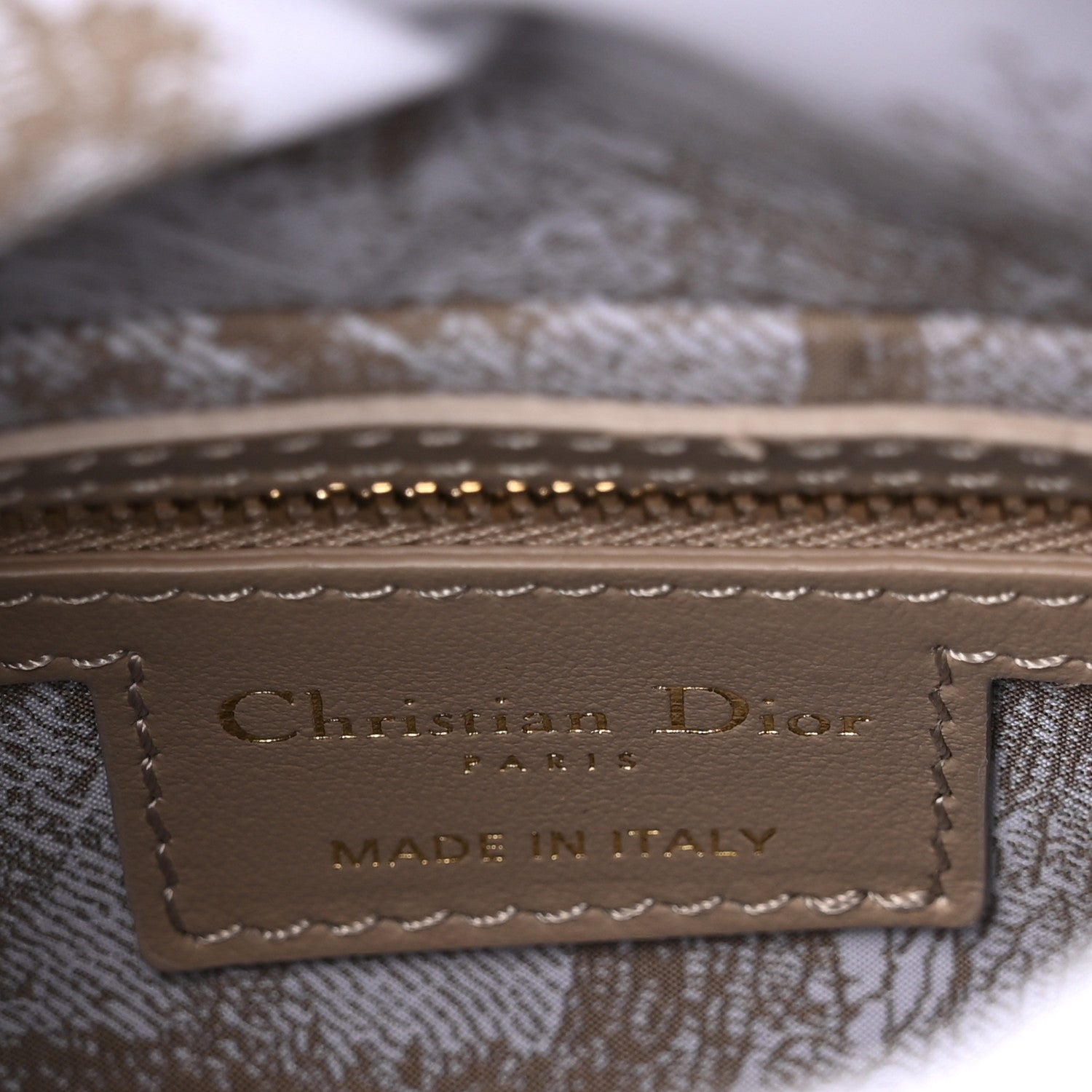Christian Dior Wicker Oblique Mini Lady Dior Bag Beige 6 of 10