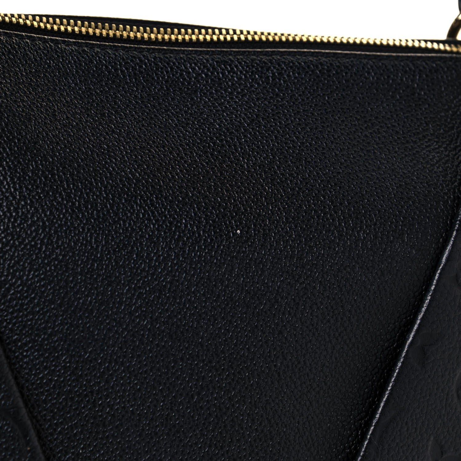 Louis Vuitton Empreinte V Tote MM Black 13 of 14