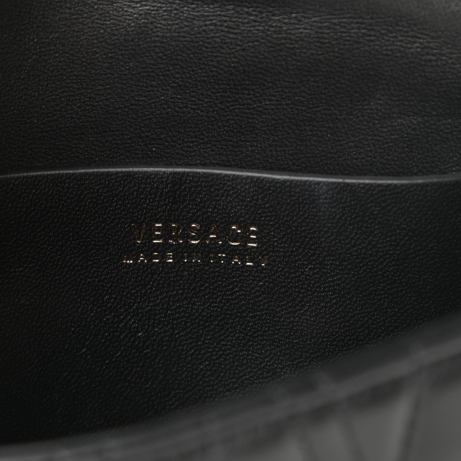 Versace Nappa Quilted Virtus Belt Bag Black 7 of 12