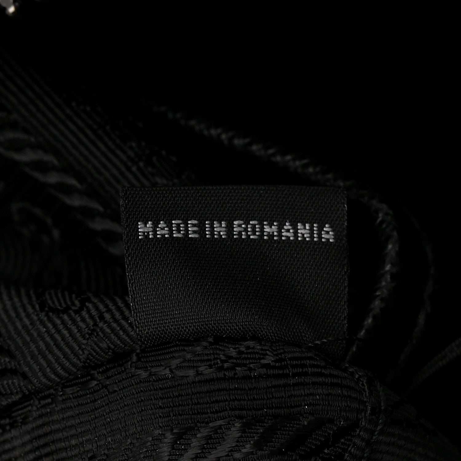 Prada Tessuto Nylon Saffiano Pocket Messenger Shoulder Bag Black 7 of 11