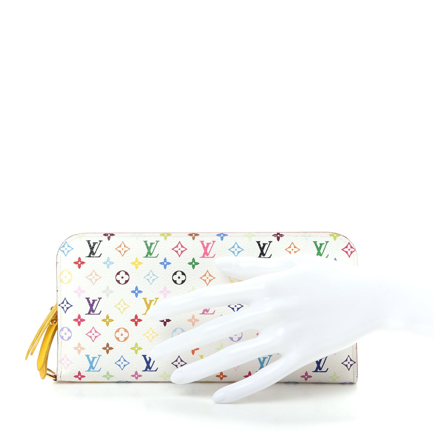 Monogram Multicolor Insolite Wallet White Citron