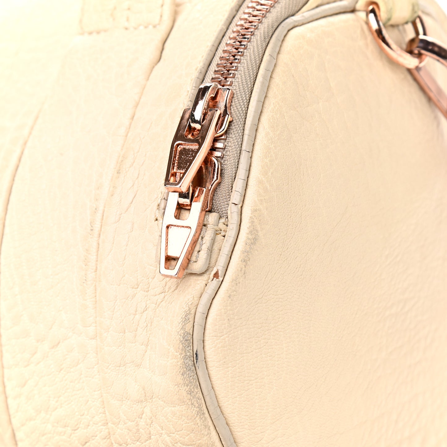 Pebbled Lambskin Rockie Dune Rose Gold Hardware