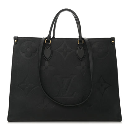 Louis Vuitton Empreinte Monogram Giant Onthego GM Black 1 of 12