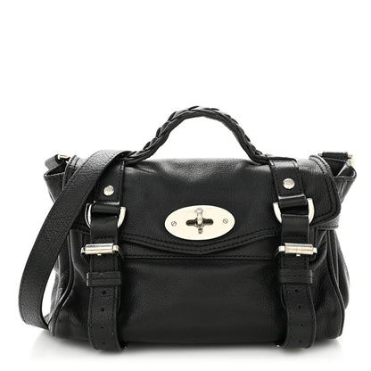 Mulberry Goatskin Mini Alexa Black 1 of 17