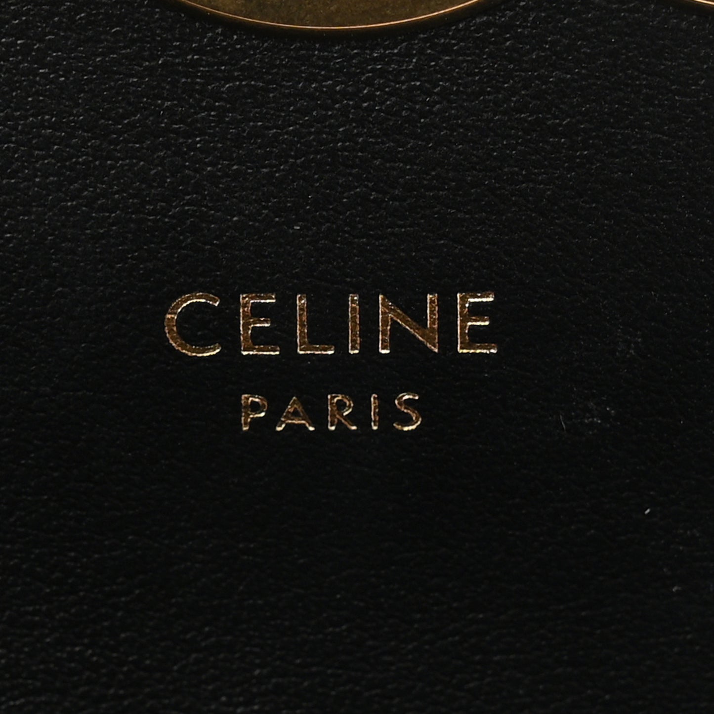 Shiny Calfskin Mini Claude Black