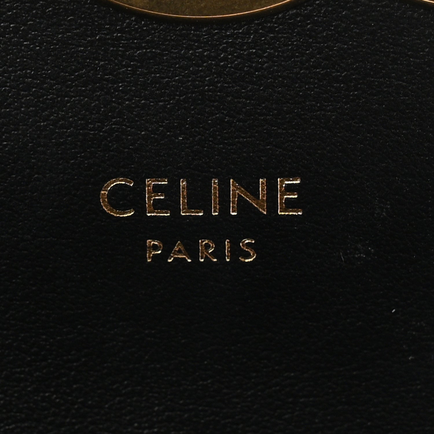 Celine Shiny Calfskin Mini Claude Black 5 of 10