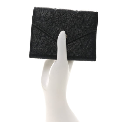 Louis Vuitton Empreinte Victorine Wallet Black 2 of 6