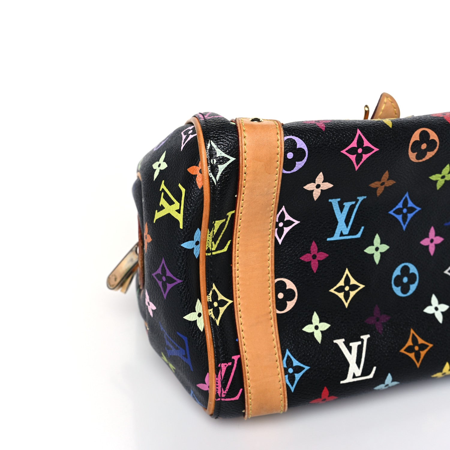 Louis Vuitton Monogram Multicolor Priscilla Black 7 of 9
