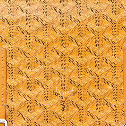 Goyard Goyardine Belvedere MM Messenger Bag Yellow 21 of 21