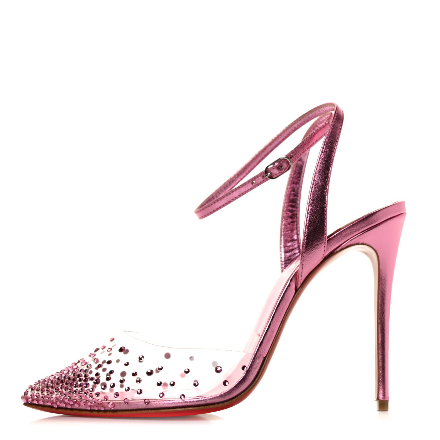 Christian Louboutin PVC Spikaqueen 100 Pumps 37 Confetti 1 of 8