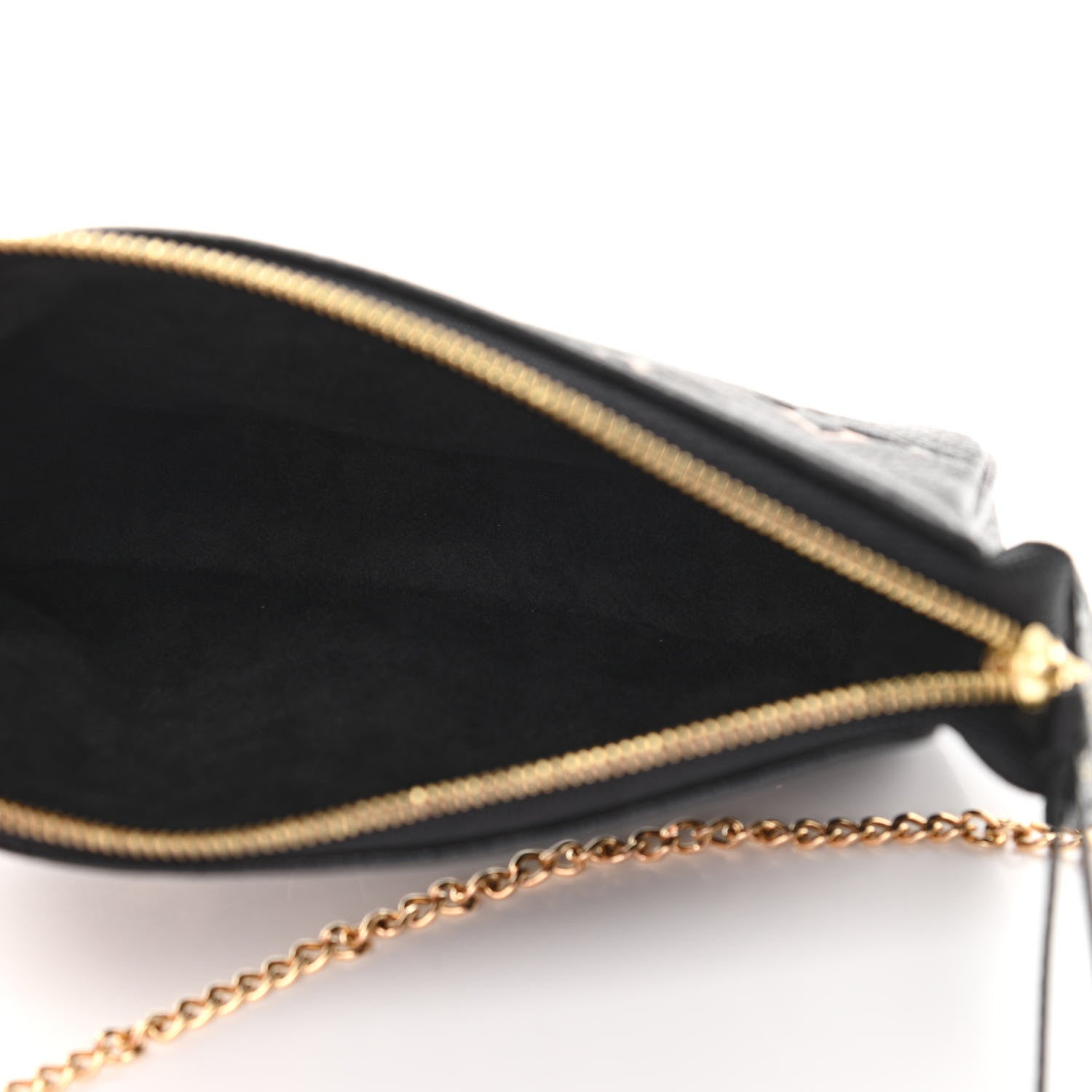 Louis Vuitton Empreinte Monogram Giant Mini Pochette Accessories Black 5 of 9