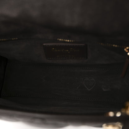 Christian Dior Lambskin Cannage Small My ABCDior Lady Dior Dark Brown 5 of 10